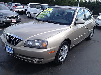 2006 hyundai elantra!! loaded!! nice car!! leather, moonroof!! great mpgs!!