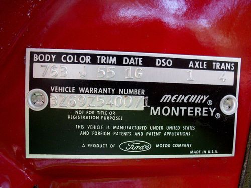 1963 Mercury S55 Monterey Convertible, US $25,000.00, image 14