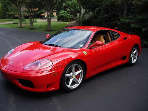 2003 ferrari 360 modena coupe 2-door 3.6l