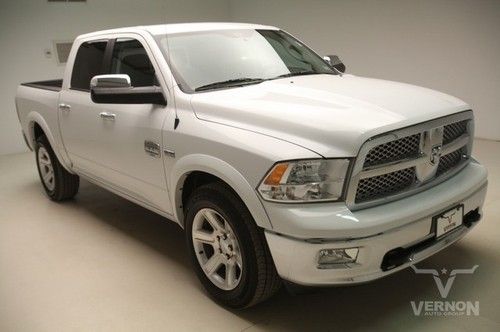 2012 laramie longhorn crew 4x4 navigation leather heated we finance 26k miles