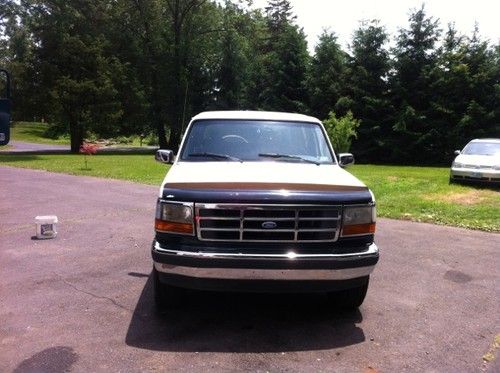 1994 ford bronco xlt sport utility 2-door 5.8l