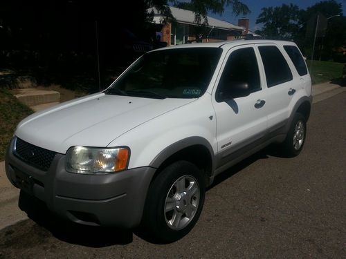 2002 ford escape xlt sport utility 4-door 3.0l