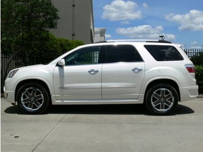 2011 acadia denali ac/heated lumbar seats dvd nav backup cam dual moon roof