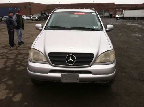 2000 mercedes-benz ml430 base sport utility 4-door 4.3l no reserve