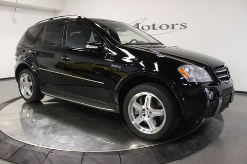 Loaded! black/black 2007 mercedes benz ml63 suv