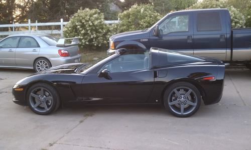 2007 chevrolet corvette coupe 2-door 6.0l z51 suspension lt3 interior