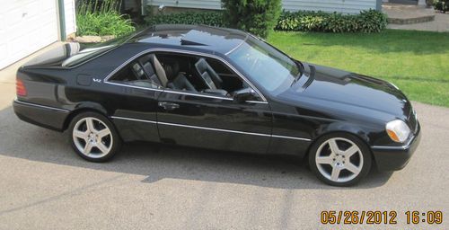 Fair priced coupe-rare custom v12 working great mercedes benz 1995 s600 amg