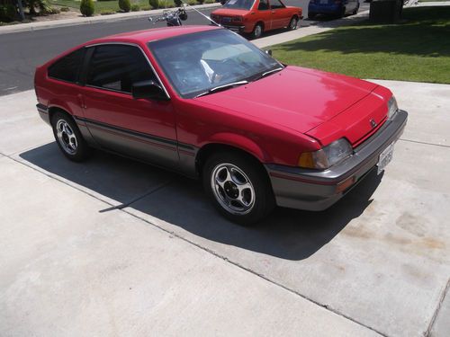 1986 honda crx unmolested barnfind no reserve