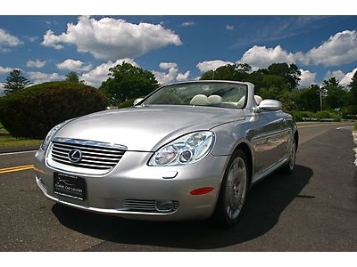 2002 lexus sc 430 convertible "low mileage, well serviced!!!"
