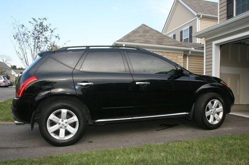 2006 nissan murano sl sport utility 4-door 3.5l sunroof, leather seats