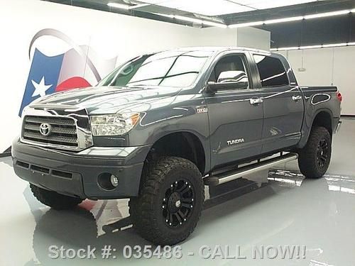 2008 toyota tundra ltd crewmax trd rock warrior nav dvd texas direct auto