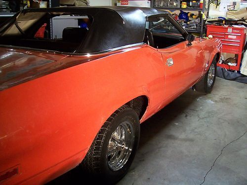1971 cougar convertible,power windows,red,,crager rims