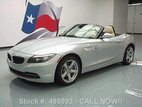 2011 bmw z4 sdrive30i hardtop roadster 6-spd xenons 17k texas direct auto