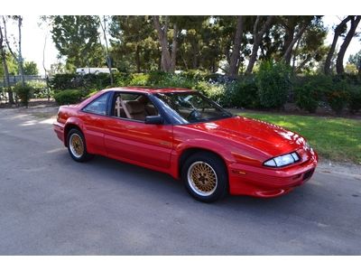 89 tgp, bright red buckskin interior 3.1 liter/205hp turbocharged v6 heads-up