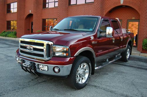 2006 ford f-250 superduty 6.0l turbo diesel lariat crew cab idp ats arb custom