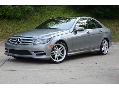 Clean carfax!! 2011 c300 sport, pano roof, gps nav, rear view camera, sat radio