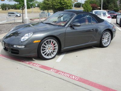 Porsche certified pre-owned 997 c4s cab - one owner - low mileage - 6-spd manual