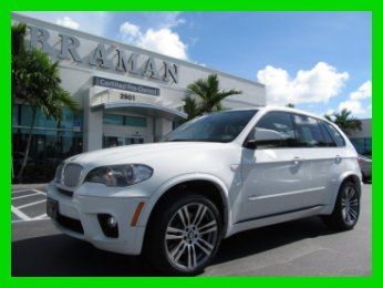 11 certified alpine white xdrive-50i awd v8 suv *m-sport &amp; technology package
