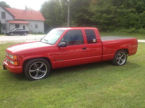 Sport truck+++1996 chevrolet c1500 silverado extended cab pickup 2-door 5.7l