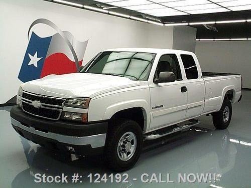 2007 chevy silverado 2500hd 2lt 8.1l v8 ext cab 68k mi texas direct auto