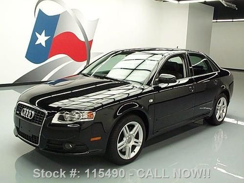 2008 audi a4 2.0t sedan 6spd s-line sunroof leather 67k texas direct auto