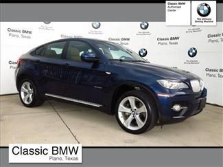 2010 bmw x6-certified to 100k-sport,prem,20's,rare colors and 23k miles!!!