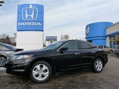 2012 crosstour ex-l 4x4 3.5l auto crystal black pearl