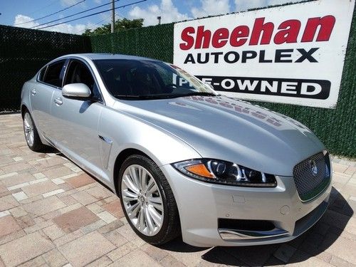 2012 jaguar xf one owner fl car! nav roof lthr backup cam more! automatic 4-door