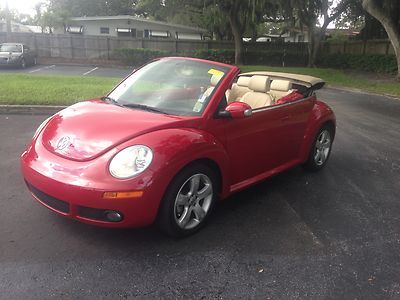 2006 vw beetle convertible 36k miles leather monsoon stereo all power call shaun