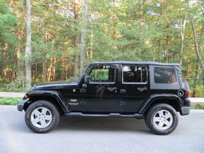 4X4 BLACK SAHARA 4 DOOR AUTO NAVIGATION POWER WINDOWS LOCKS DEALER TRADE HITCH, US $14,788.00, image 40