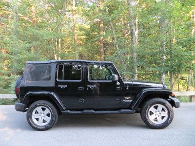 4X4 BLACK SAHARA 4 DOOR AUTO NAVIGATION POWER WINDOWS LOCKS DEALER TRADE HITCH, US $14,788.00, image 41
