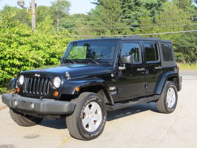 4X4 BLACK SAHARA 4 DOOR AUTO NAVIGATION POWER WINDOWS LOCKS DEALER TRADE HITCH, US $14,788.00, image 53