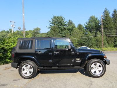 4X4 BLACK SAHARA 4 DOOR AUTO NAVIGATION POWER WINDOWS LOCKS DEALER TRADE HITCH, US $14,788.00, image 64