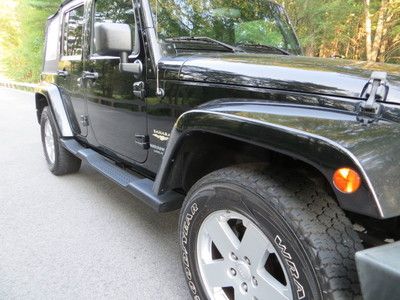 4X4 BLACK SAHARA 4 DOOR AUTO NAVIGATION POWER WINDOWS LOCKS DEALER TRADE HITCH, US $14,788.00, image 74