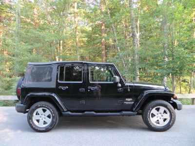 4X4 BLACK SAHARA 4 DOOR AUTO NAVIGATION POWER WINDOWS LOCKS DEALER TRADE HITCH, US $14,788.00, image 79