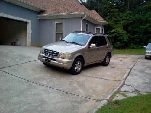 2001 mercedes ml 320