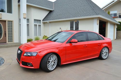 2010 audi a4 quattro premium 2.0l turbo tastefully moded, 17,858k *low miles*