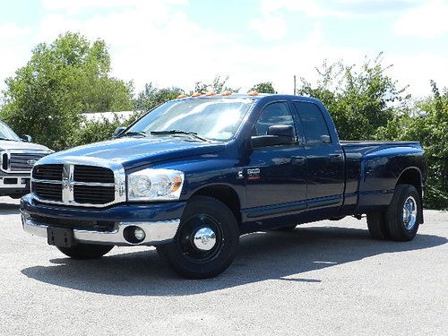 2007 dodge ram 3500 slt dually cummins diesel 6 speed hwymiles quad cab long bed