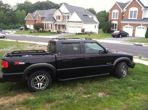 2004 chevrolet s10 zr5 crew cab pickup 4-door 4.3l