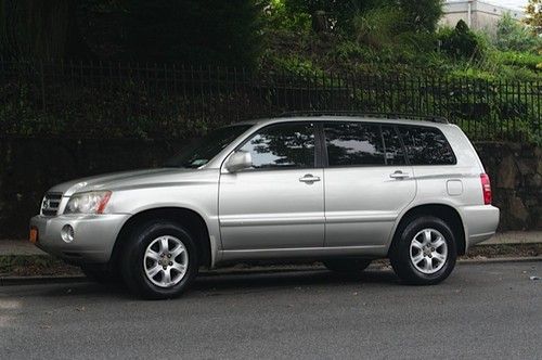 2003 toyota highlander  v6 4wd  3.0l