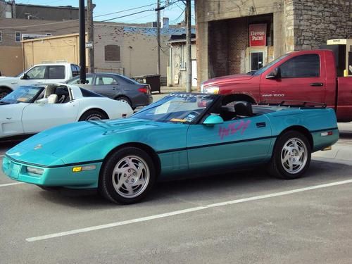 1990 chevrolet corvette convertible 5.7l indy indianapolis 500 event car 1 of 50