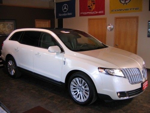 2012 lincoln mkt warranty heated cooled leather panoroof rear camera sync call!!