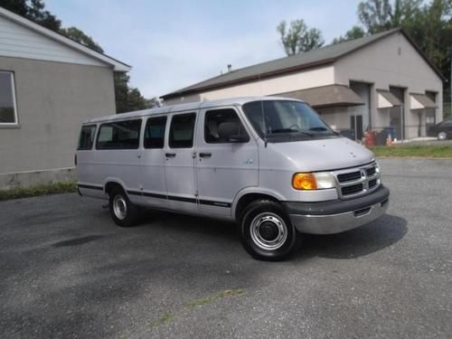 2001 dodge ram maxi b3500 passenger van cng low miles well maintained one owner
