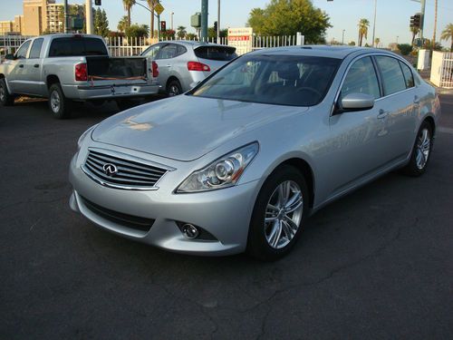 2013 infiniti g37 navegation rebuil/title