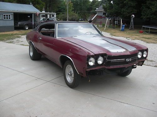 1970 chevrolet chevelle ss 6.5l