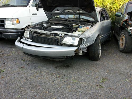 1997 audi a6 quattro base sedan 4-door 2.8l rollover for parts only