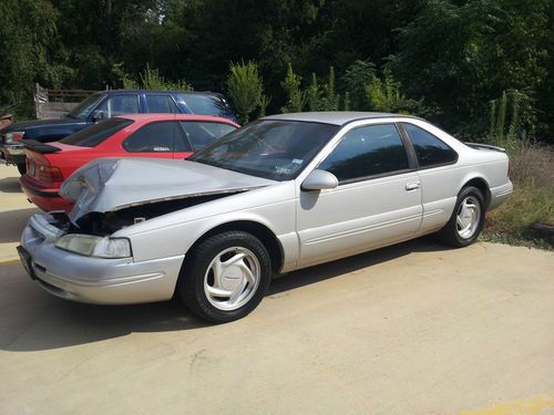 1997 ford thunderbird lx sport 4.6l v8 leather wrecked repairable clear title