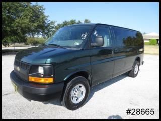 Chevy v8 express g2500 wagon 12 seating passenger van - we finance!