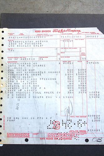 1957 Ford Thunderbird, image 19