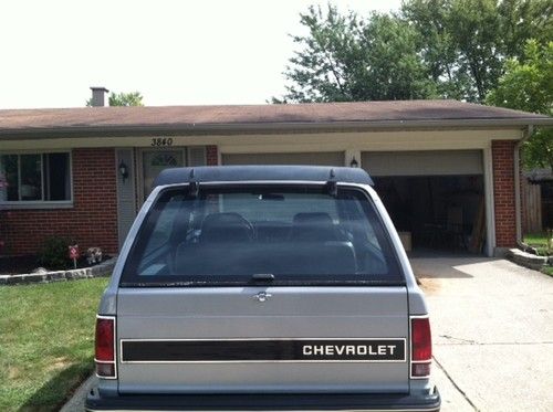 1984 chevrolet s10 blazer tahoe sport utility 2-door 2.8l